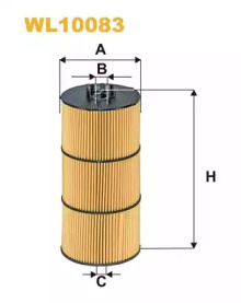 WIX FILTERS wl10083 -  Масляный фильтр